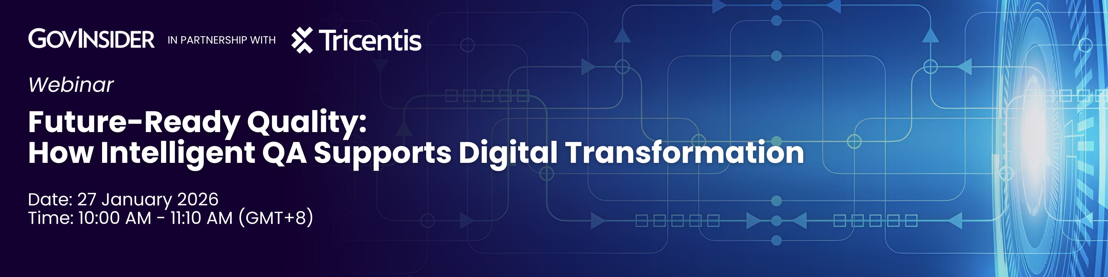 event banner for Future-Ready Quality: How Intelligent QA Supports Digital Transformation